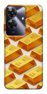 Чохол Gold bars для Realme Note 60