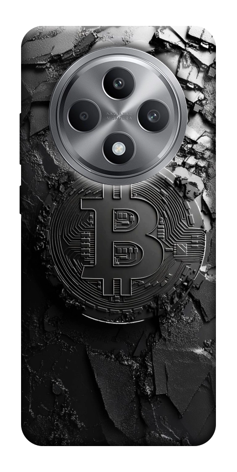 Чохол Dark bitcoin для Oppo Reno 12 F 4G