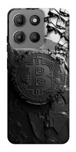 Чехол Dark bitcoin для Motorola Moto G15 4G