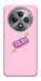 Чехол Simple pink money для Oppo Reno 12 F 4G