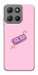 Чохол Simple pink money для Motorola Moto G15 4G
