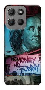Чехол No money no funny для Motorola Moto G15 4G