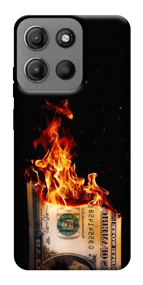 Чехол Money burn для Motorola Moto G15 4G