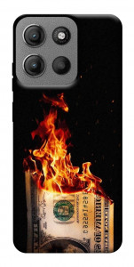Чехол Money burn для Motorola Moto G15 4G