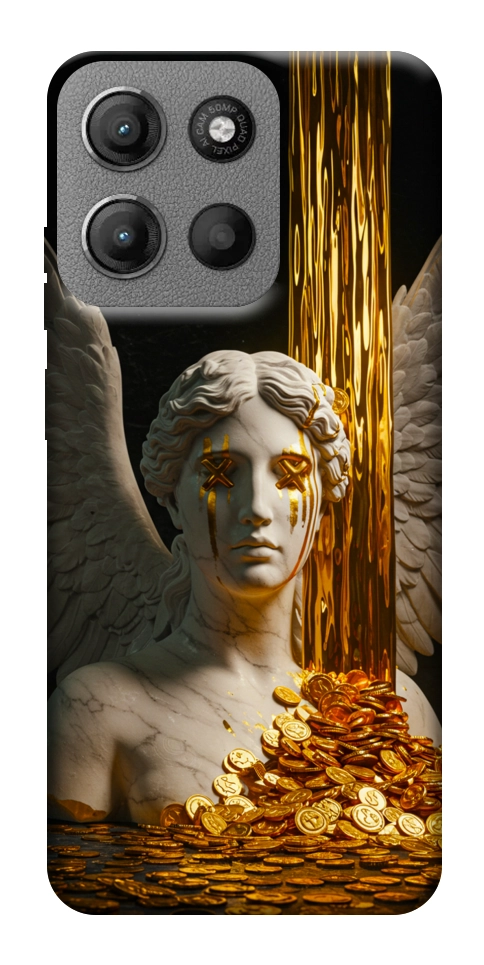 Чохол Gold statue для Motorola Moto G15 4G