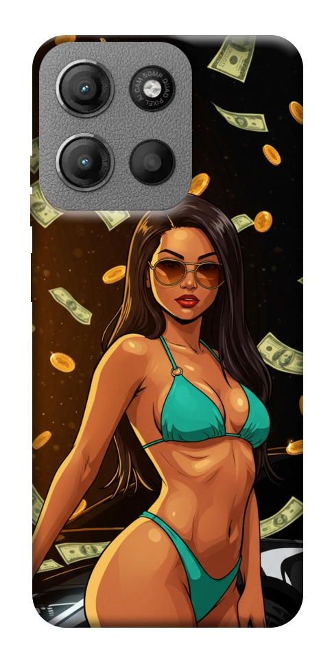 Чехол Money girl для Motorola Moto G15 4G