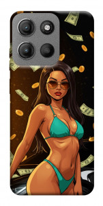 Чехол Money girl для Motorola Moto G15 4G