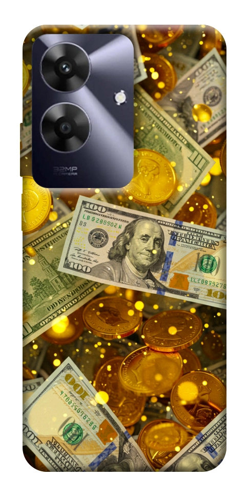 Чехол Gold and dollars для Realme Note 60