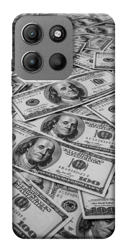 Чохол Dollars background для Motorola Moto G15 4G