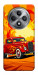 Чохол Retro comics car для Oppo Reno 12 F 4G