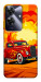 Чехол Retro comics car для Realme Note 60