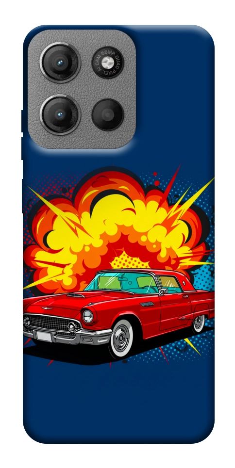Чехол Retro explosion для Motorola Moto G15 4G