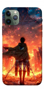 Чехол Attack on titan eren для iPhone 11 Pro