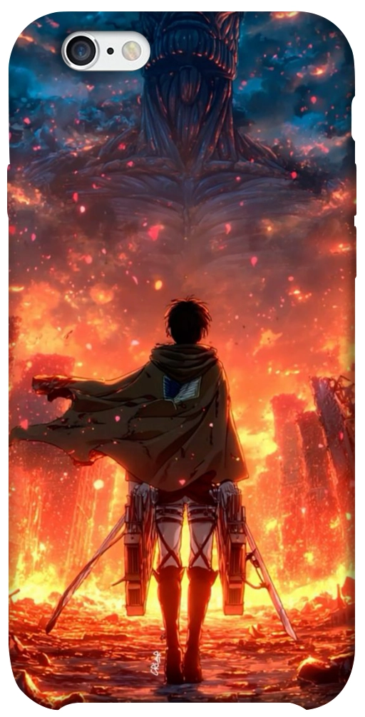 Чохол Attack on titan eren для iPhone 6
