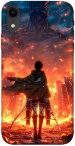 Чохол Attack on titan eren для iPhone XR