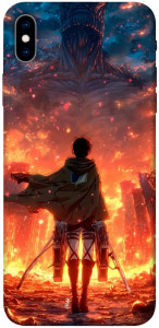 Чохол Attack on titan eren для iPhone XS Max