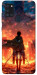 Чехол Attack on titan eren для Galaxy A21s (2020)