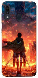 Чехол Attack on titan eren для Samsung Galaxy A20 A205F