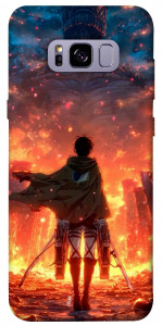 Чехол Attack on titan eren для Galaxy S8+