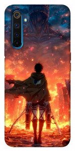 Чохол Attack on titan eren для Realme 6 Pro