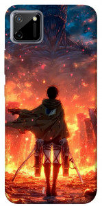 Чехол Attack on titan eren для Realme C11