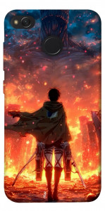 Чехол Attack on titan eren для Xiaomi Redmi 4X