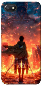 Чохол Attack on titan eren для Xiaomi Redmi 6A