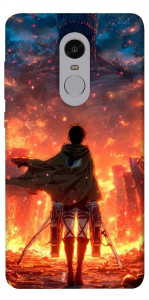 Чехол Attack on titan eren для Xiaomi Redmi Note 4X