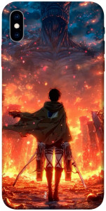 Чохол Attack on titan eren для iPhone XS