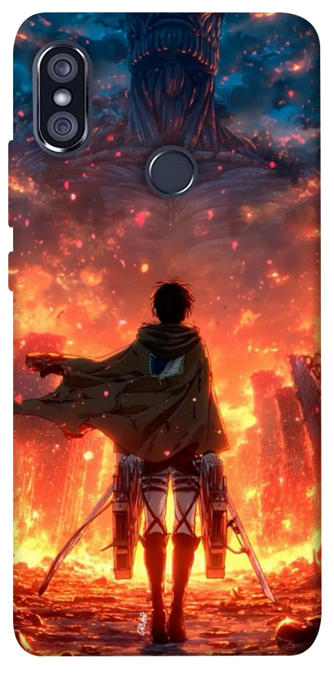 Чохол Attack on titan eren для Xiaomi Redmi Note 5 (Dual Camera)