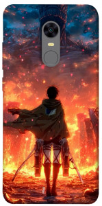 Чехол Attack on titan eren для Xiaomi Redmi 5 Plus
