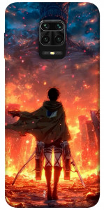 Чохол Attack on titan eren для Xiaomi Redmi Note 9 Pro Max