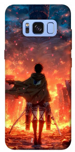 Чехол Attack on titan eren для Galaxy S8 (G950)