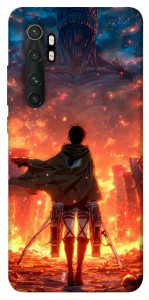 Чехол Attack on titan eren для Xiaomi Mi Note 10 Lite