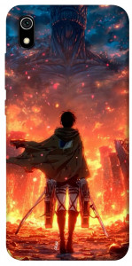 Чохол Attack on titan eren для Xiaomi Redmi 7A