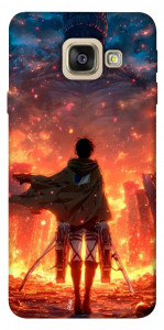 Чехол Attack on titan eren для Galaxy A5 (2017)
