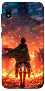 Чохол Attack on titan eren для Galaxy A10 (A105F)