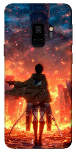 Чохол Attack on titan eren для Galaxy S9