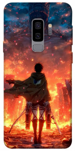 Чохол Attack on titan eren для Galaxy S9+