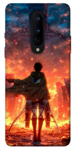 Чохол Attack on titan eren для OnePlus 8