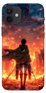 Чехол Attack on titan eren для iPhone 12