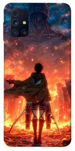 Чехол Attack on titan eren для Galaxy M31s