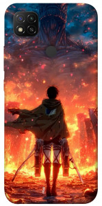 Чохол Attack on titan eren для Xiaomi Redmi 9C