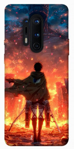 Чехол Attack on titan eren для OnePlus 8 Pro