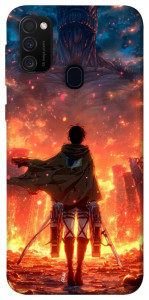 Чохол Attack on titan eren для Samsung Galaxy M21