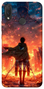 Чехол Attack on titan eren для Huawei Nova 3i