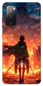 Чохол Attack on titan eren для Galaxy S20 FE