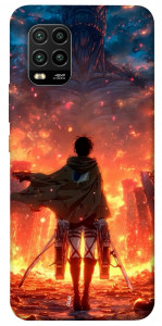 Чехол Attack on titan eren для Xiaomi Mi 10 Lite