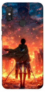 Чехол Attack on titan eren для Xiaomi Mi 8
