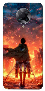 Чохол Attack on titan eren для Xiaomi Redmi K30 Pro